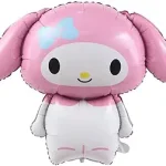 18" My Melody Shaped Sanrio Character Foil Balloon