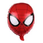 55*33cm Red Spiderman Head Themed Foil Balloon