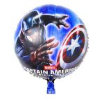 18" Round Captain America And His Shield Foil Balloon
