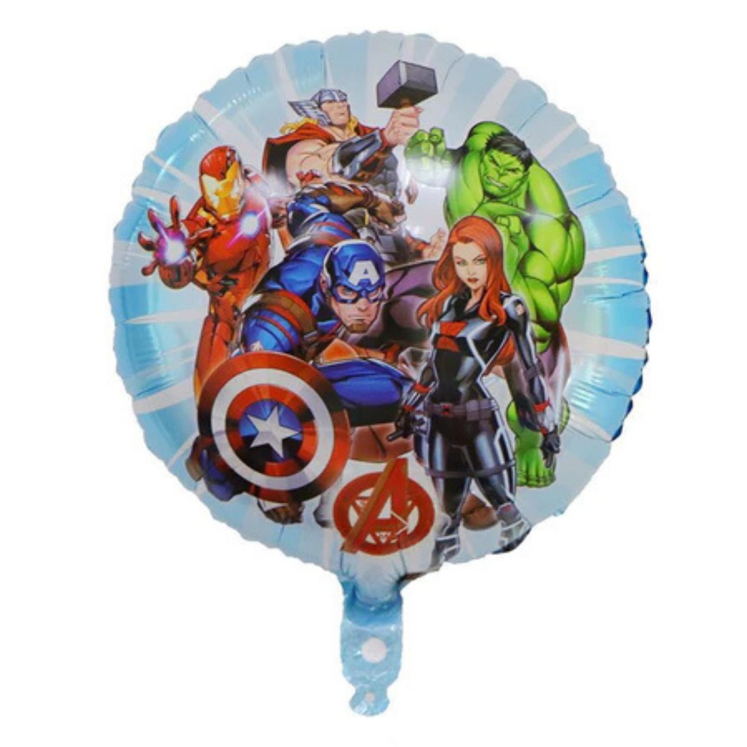 187-scaled-1.jpg 18" Round Superhero's Marvel Avengers Themed Foil Balloon - Image 1