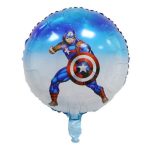 18" Round Captain America Foil Balloon