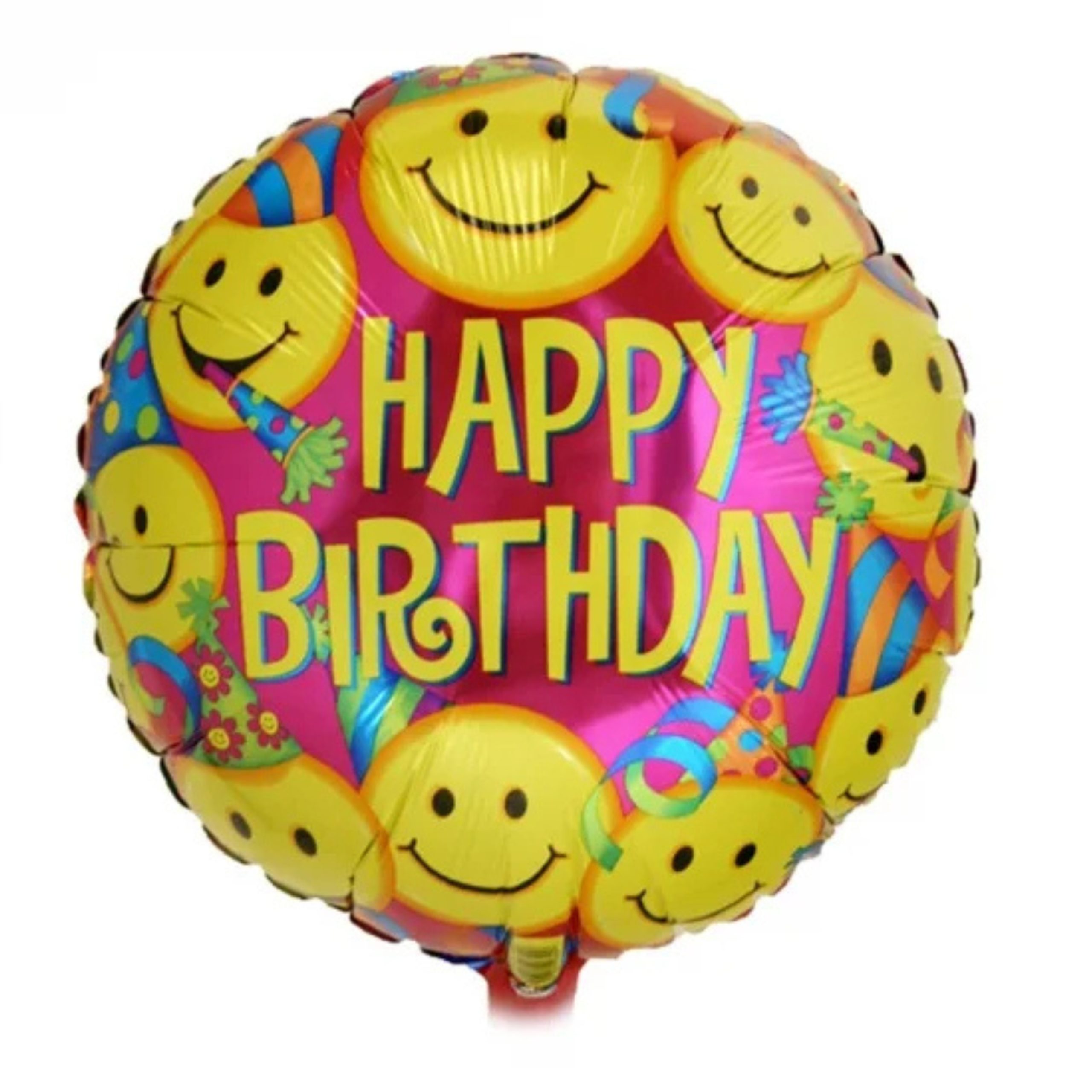 6-1-scaled-1.jpg 18" Smiles Happy Birthday Theme Foil Balloon - Image 1