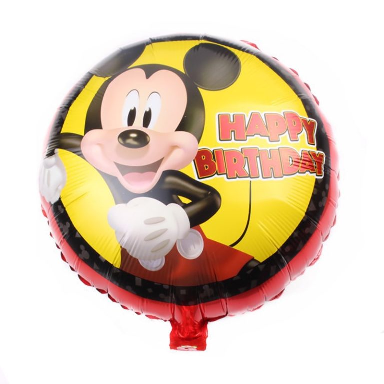 93.jpg 18" Mickey Mouse Forever Birthday Foil Balloon - Image 1
