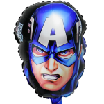 19" x 12" Blue Hero Mask Foil Balloon