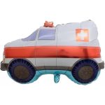Ambulance Foil Balloon Vehicle Theme For Kids
