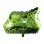 Army Tank Green Birthday Foil Balloon For Kids