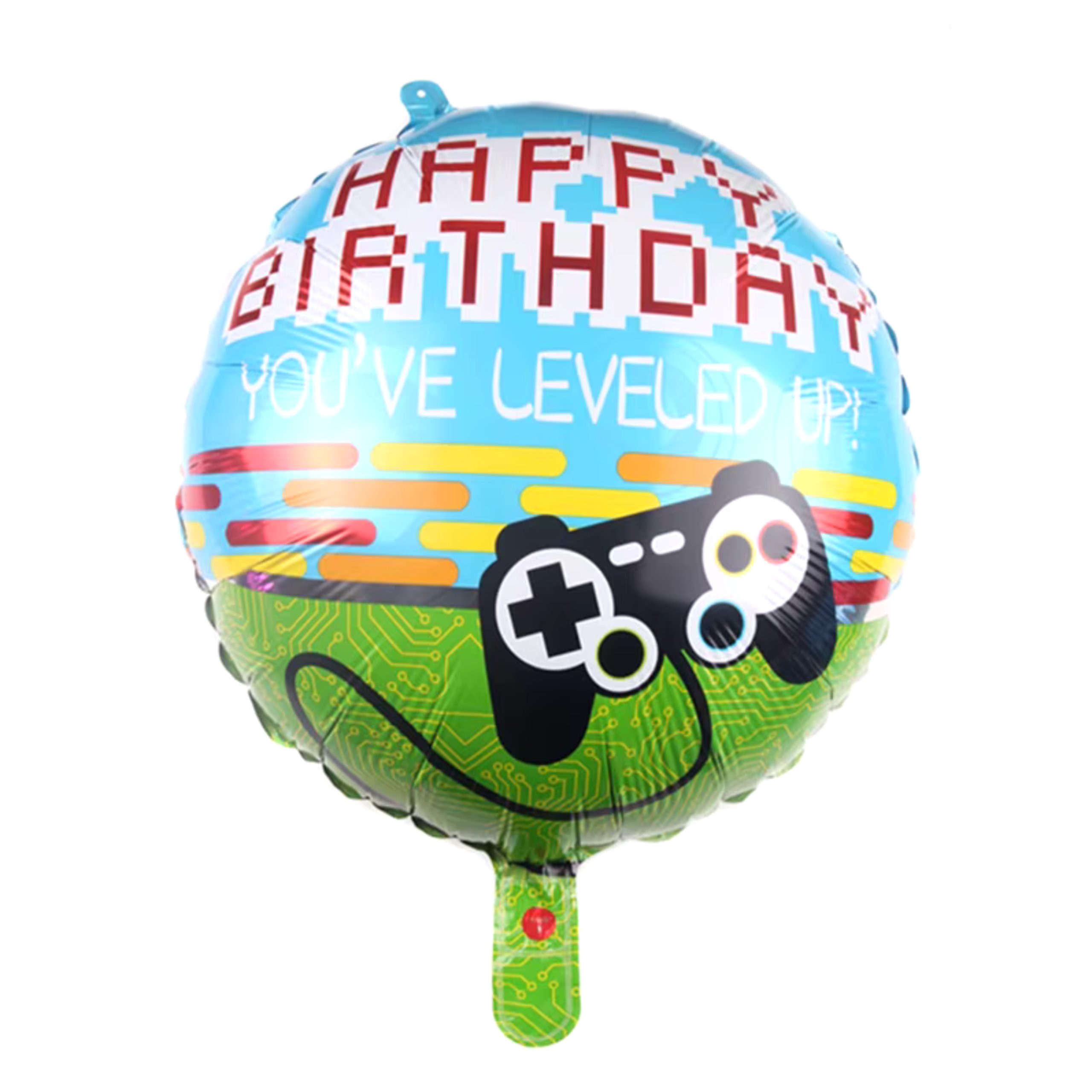 i-5-scaled-1.jpg 18" Gamer Themed Birthday Foil Balloon - Image 1