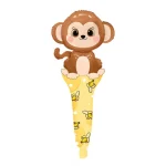 Brown Medium Monkey Head Boil Balloon 72*72cm