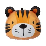 Brown /Black New Tiger Head Foil Balloon for Kids