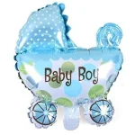Blue Baby Boy Stroller Balloon 72*78cm